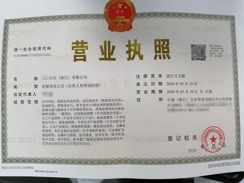 舟山注冊油品類油類貿易公司怎么注冊 贛榆頭條